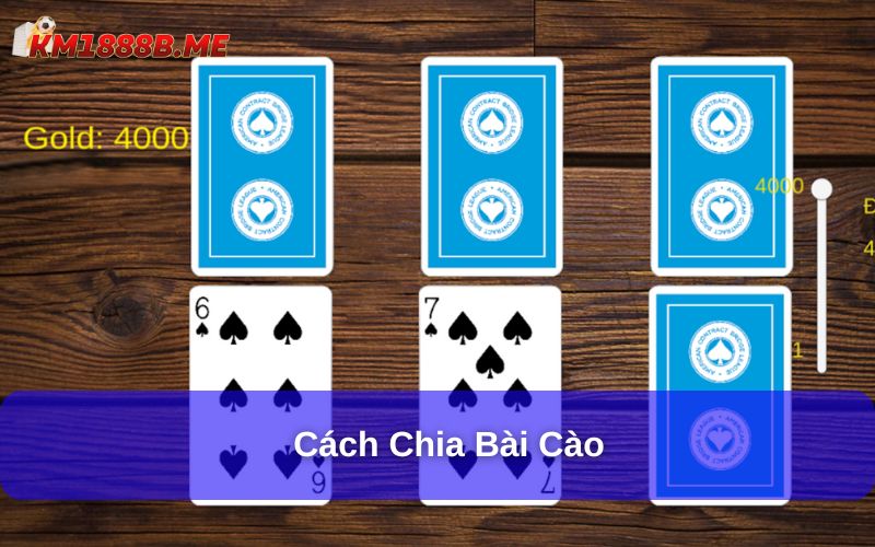 Cách chia bài cào